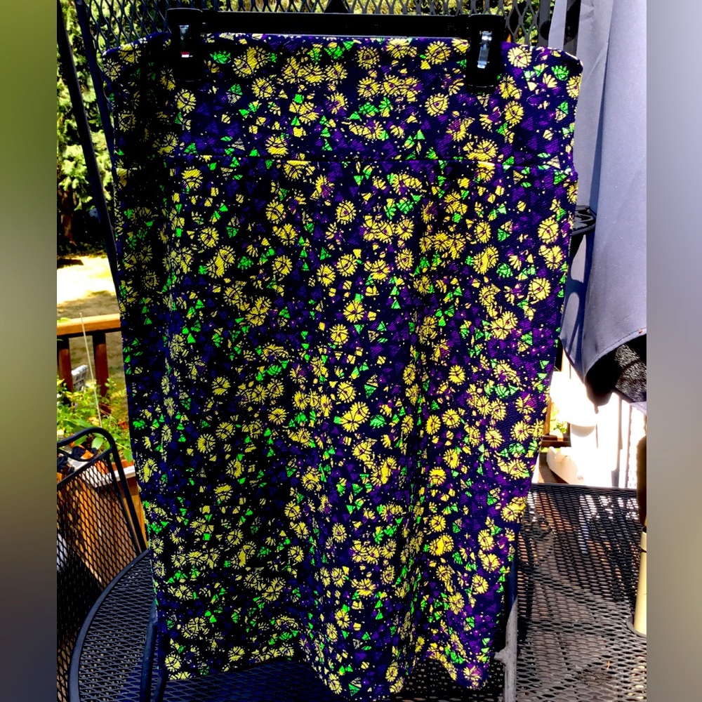 LuLaRoe Cassie short stretch Skirt Sz XL